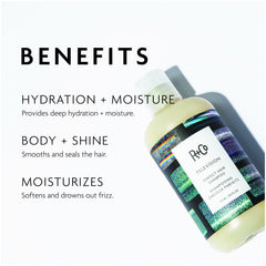 Texture onctueuse du shampooing R+Co Télévision, pour plus de douceur.