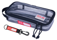 RE ROUGH ENOUGH, trousse toilette transparente, pratique pour le contrôle TSA et repérage rapide.