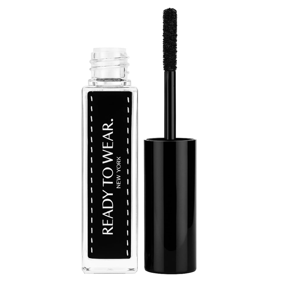 Ready To Wear Lash Extension : bouteille avec fibres sèches pour des cils allongés.