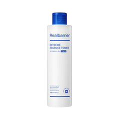 Real Barrier Extreme Essence Toner flacon-pompe pour une utilisation aisée et hydratante.