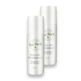 Real Purity déodorant roll-on en bouteille, fraîcheur durable et senteur légère.