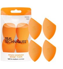 Real Techniques Miracle Complexion emballage du lot de 4 éponges prêt à l emploi