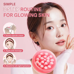 Realori crème avec Niacinamide et capsules dorées, cible les teints ternes et textures irrégulières