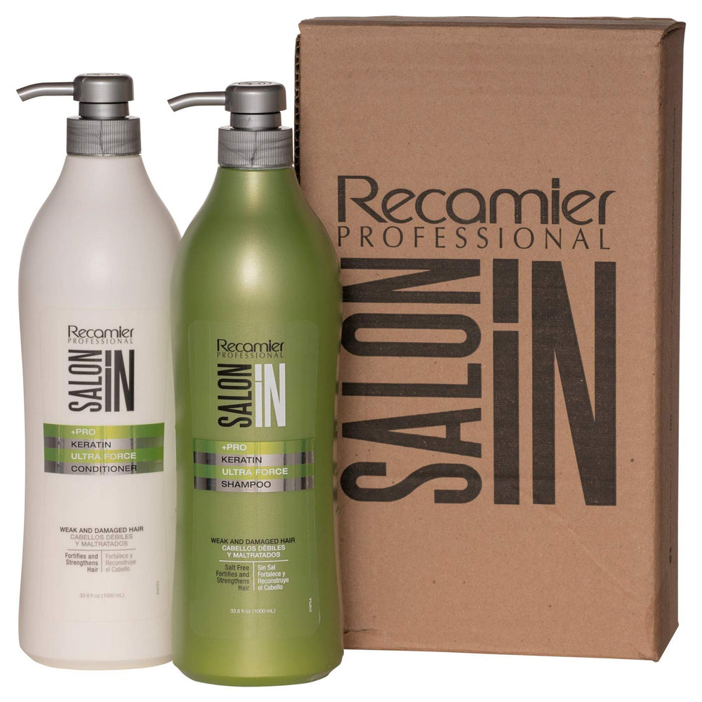 Recamier Shampoing Keratine - bouteille, douceur et brillance pour cheveux
