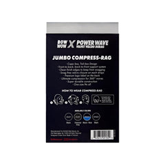 Red by Kiss Bow Wow X Power Wave Durag avec soutien avant-arrière pour un coiffage stable.