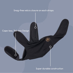Red by Kiss Bow Wow Power Wave Durag – sangle auto-agrippante ajustable, ajustement personnalisé et confort.