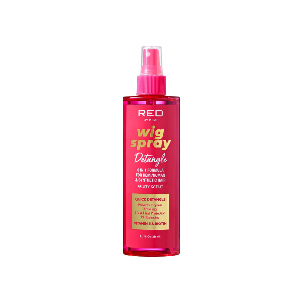 Red by Kiss Wig Spray : brillance extérieure durable pour wig