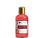 Red Rose Naturals – flacon huile corporelle fraise, parfum durable et agréable.