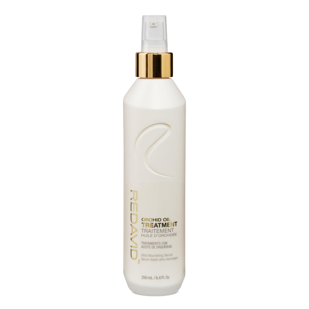 Redavid Orchid Oil – Bouteille du soin capillaire offrant douceur et protection.
