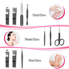 RedFlow coupe-ongles noir, précision pour des ongles nets.