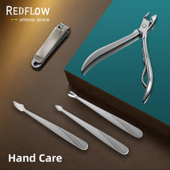RedFlow etui-cuir-manicure-portable : rangement sûr et transport pratique.