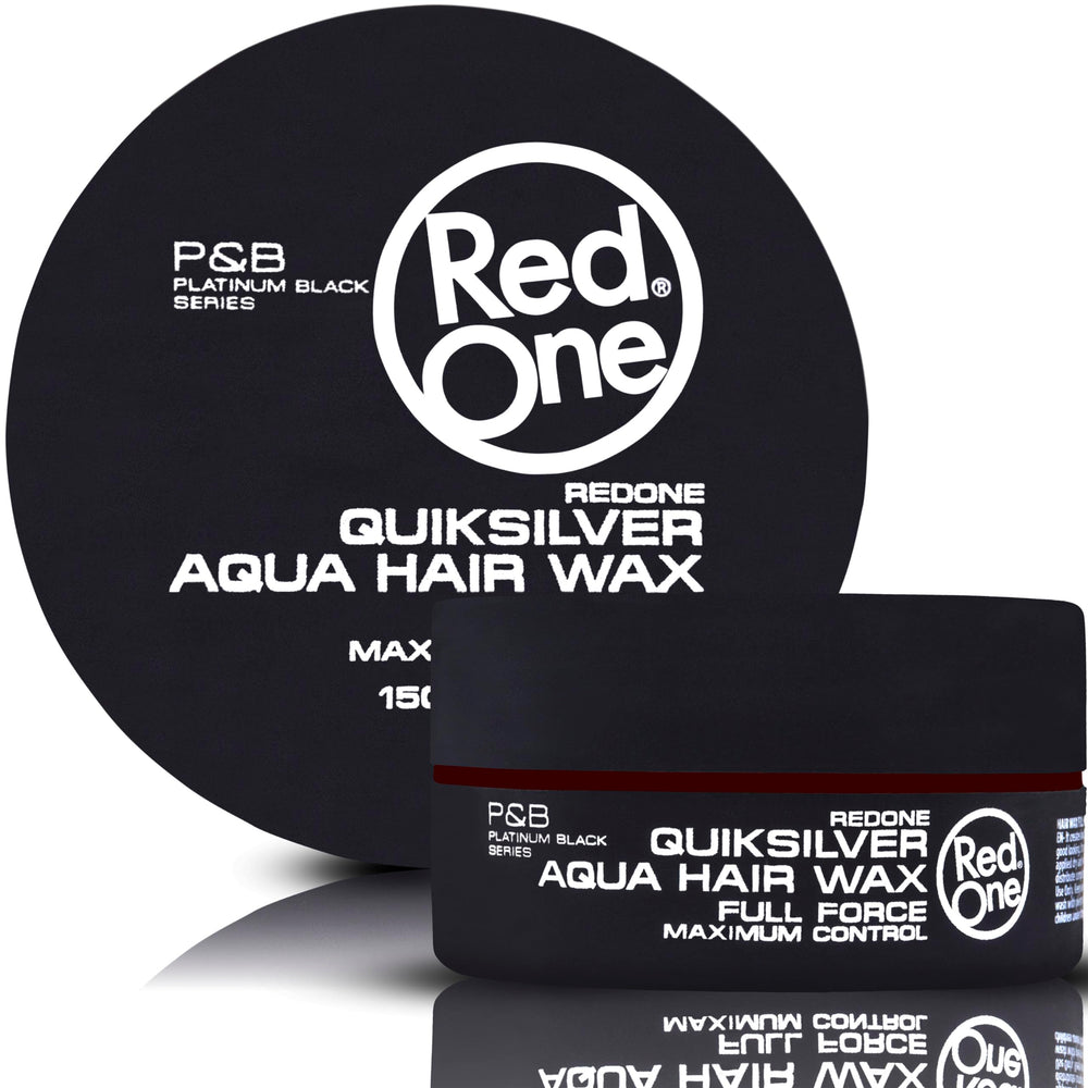 Pot gris Redone cire-coiffante, brillance nette et tenue durable visibles