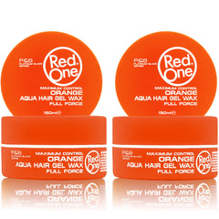 Redone — cire capillaire orange, paquet duo, tenue longue durée et brillance professionnelle.
