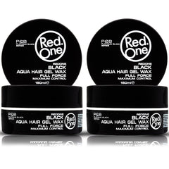 Cire Redone Cheveux Noir – pack de 2, tenue forte et brillance élevée.