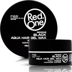 Redone Cire Cheveux Noire 150 ml — bocal élégant prêt pour coiffage quotidien