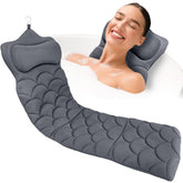 Coussin REEZEIVI pour le corps gris, maillage 3D offrant confort.