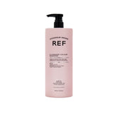 REF Shampooing Éclat Couleur : bouteille élégante protégeant la couleur et apportant brillance.