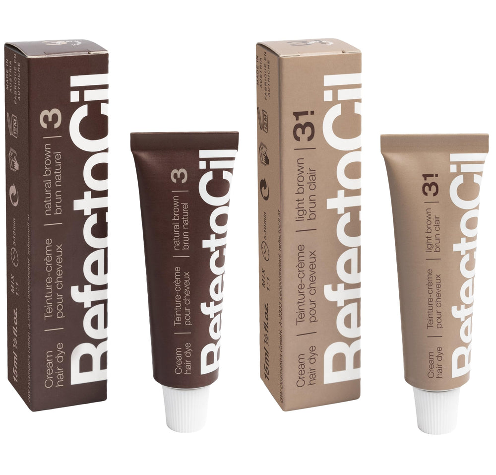 Refectocil Crème Teinture No.3 Marron Naturel — couleur naturelle et durable.