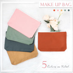 Reginary sac maquillage multicolore avec fermeture lisse et accès rapide