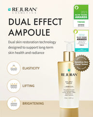 REJURAN Dual Effect Ampoule: pipette claire, peut aider à raffermir la peau