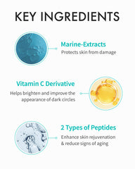 REJURAN Extraits marins Yeux – hydratation en profondeur et protection du contour des yeux.