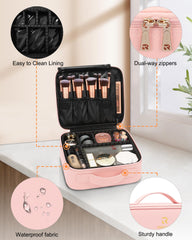 Relavel coffret maquillage portable léger, parfait pour vos déplacements.
