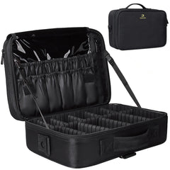 Relavel mallette maquillage voyage - extérieur robuste et léger pour le transport