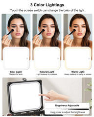 Relavel trousse maquillage emplacements pinceaux rangement propre