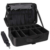 Relavel trousse maquillage voyage compacte, rangement efficace pour essentiels en déplacement.