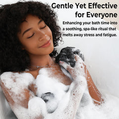 RelaxScene éponge dos rapide séchage hygiénique, sèche rapidement pour une hygiène durable