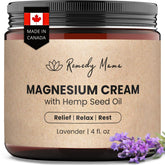 Remedy Mama crème magnesium Sommeil Lavande — favorise détente et sommeil profond.