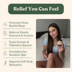 Remedy Mama crème magnésium Sommeil Lavande — soulage rapidement les crampes musculaires.