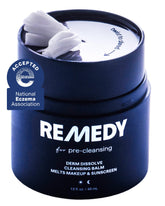 Remedy Science baume-pre-nettoyant emballage twist-up facilite le dosage précis