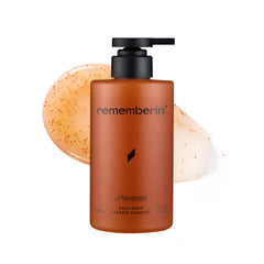 Rememberin Persimmon Shampoo – bouteille recto, fraîcheur durable pour cuir chevelu sensible