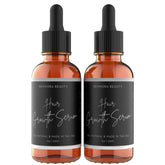 Sérum Rennora Beauty en flacon prêt à être utilisé pour la croissance capillaire.