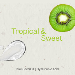 Mousse douce RENPURE au parfum kiwi idéale pour une routine douce.