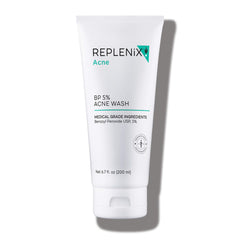 Bouteille Replenix BP Acne Face Wash – nettoyage doux pour peau sensible
