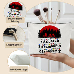 Repnalm Trousse Maquillage amis blanc design inspirant pour cadeaux entre amis