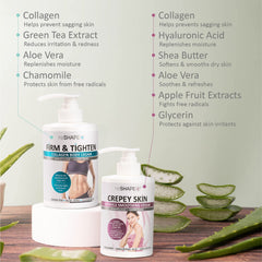Reshape+ crème corporelle à l'acide hyaluronique — peau nourrie