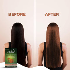 Reshma Beauty couverture gris visible avec couleur à base végétale