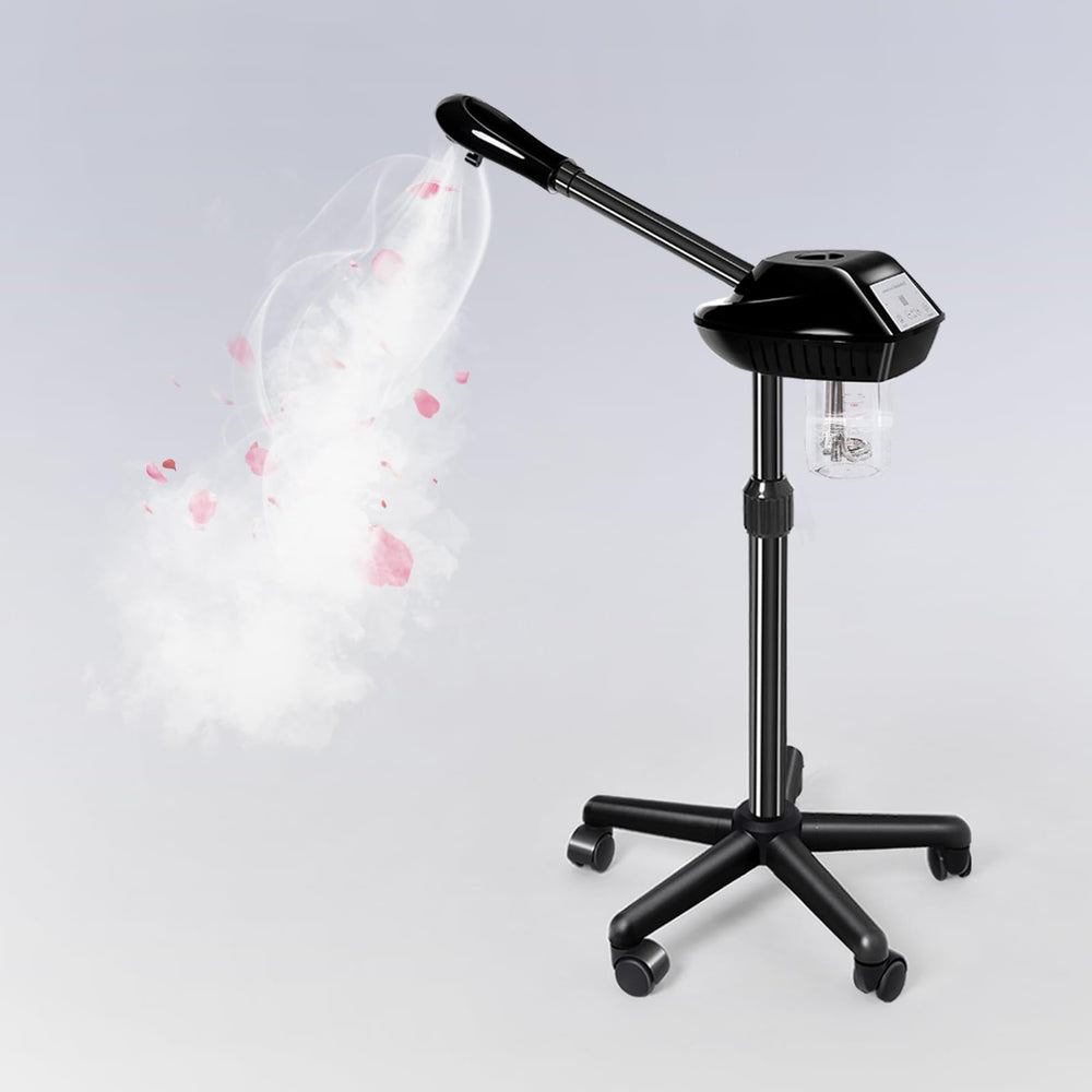 Retain Time vapeur visage sur roues, mobilité pratique pour salons et maisons.