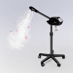 Retain Time vapeur visage sur roues, mobilité pratique pour salons et maisons.
