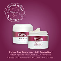 Crème nuit LIVAURA Retinol, pot, soin nourrissant pour peau au réveil.