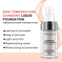 Reviglam TLM : texture légère après application sur peau.