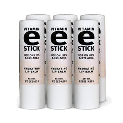 Boîte du pack Reviva Labs Vitamin E Stick, pratique et prête à l’emploi pour hydratation.