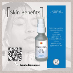 Application du sérum sur le visage pour une peau hydratée et douce.