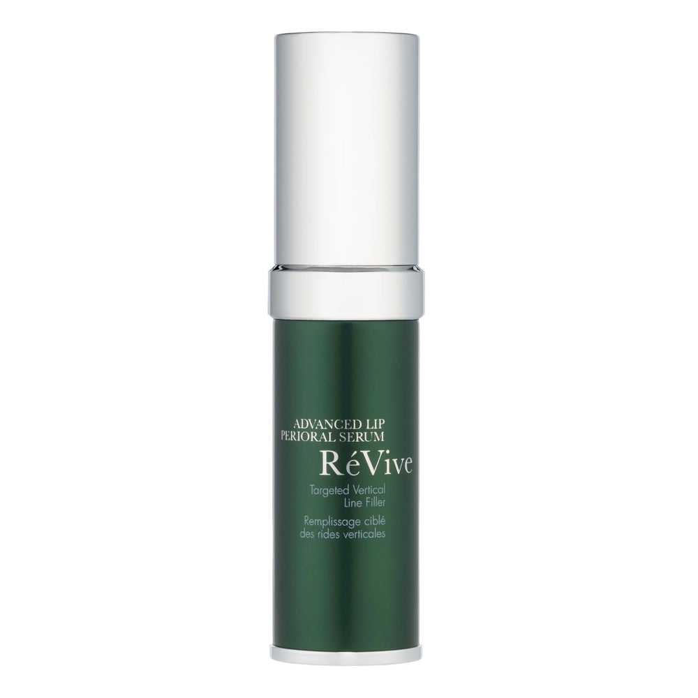 RéVive Advanced Lip Serum sur sa bouteille, hydratation ciblée des lèvres.