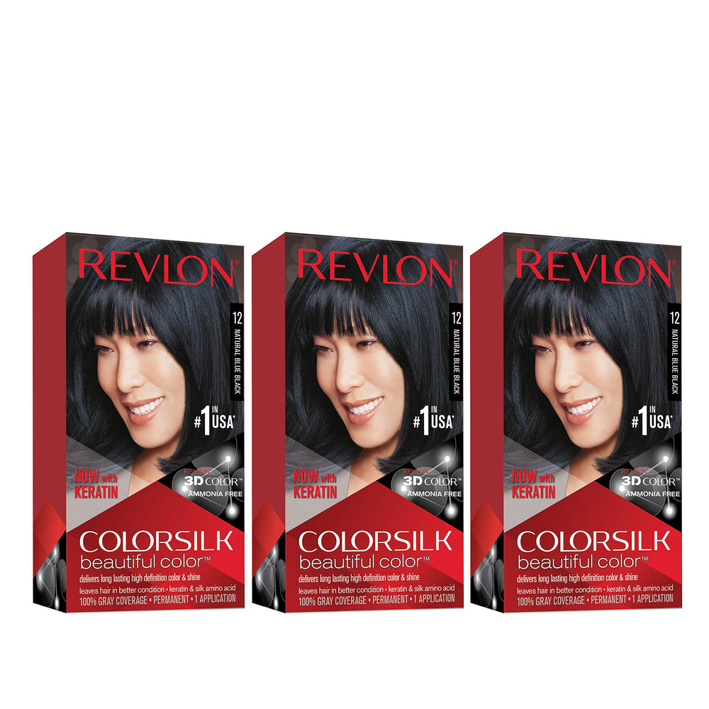 Boîte REVLON ColorSilk Kit emballage pratique pour coloration à domicile