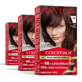 Revlon ColorSilk Bond Repair Complex – flacon et kit, réparation des cheveux lors de la coloration.