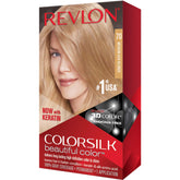 REVLON ColorSilk – Bouteille colorante pour une couverture uniforme et durable.